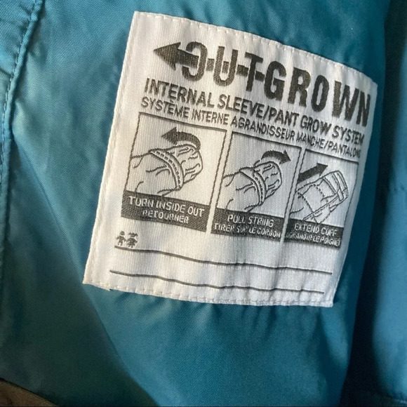 Columbia Kids Jacket - Blue with Red and Yellow Accents - Picture 6 of 12